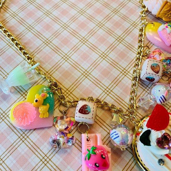 Kawaii Charm necklace cutecore candy sweets cookies Jpop - Picture 6 of 6